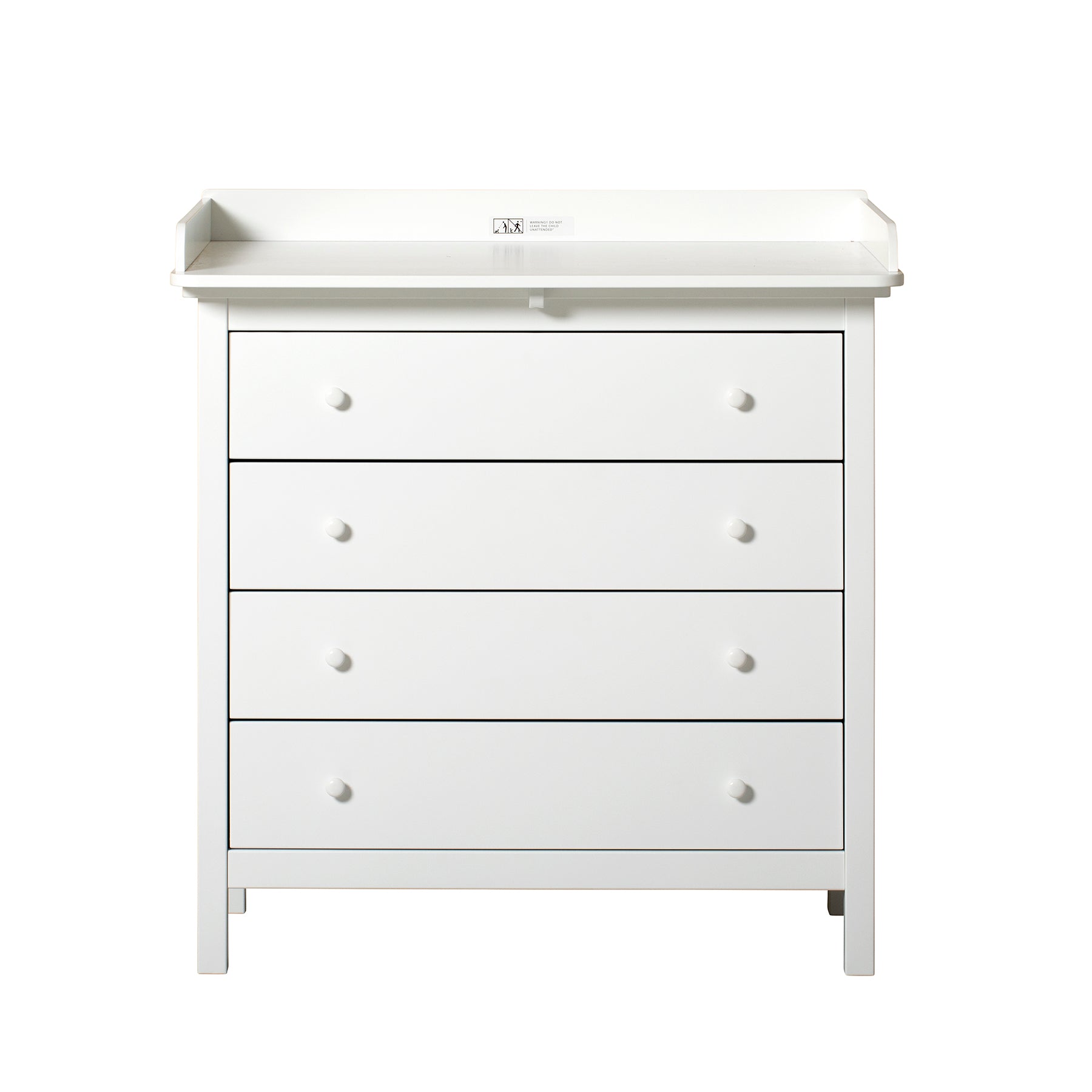 Oliver furniture Seaside Collection Wickelkommode 4 Schubladen weiß