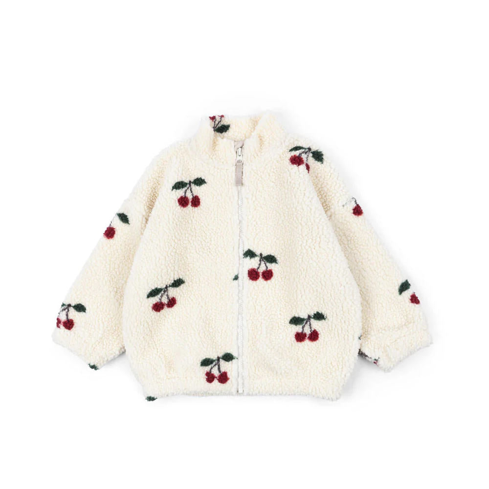 Konges Slojd jody teddyjacke - cherry