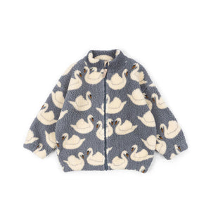 Konges Slojd ody teddyjacke - swan