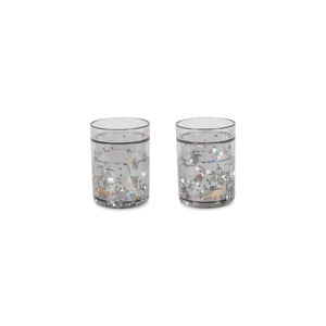 Konges Slojd GLITTER CUPS - DINO 2 PACK