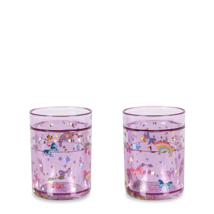 Konges Slojd GLITTER CUPS -rainbow twinkle 2 PACK