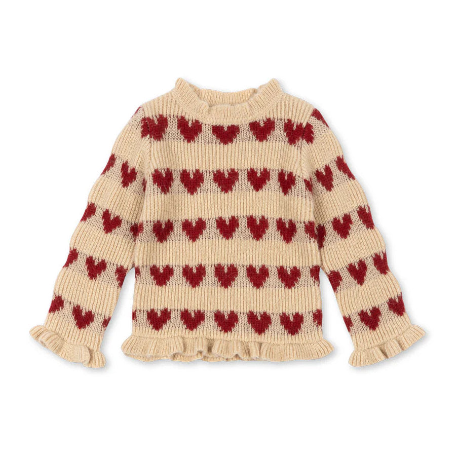 Konges Slojd Laula Pullover heart