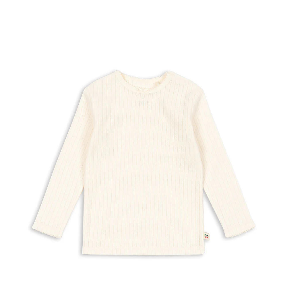 Konges Slojd minnie shirt buttercream