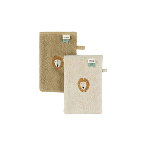 trixie Waschlappen 2er Set - Aura Lion