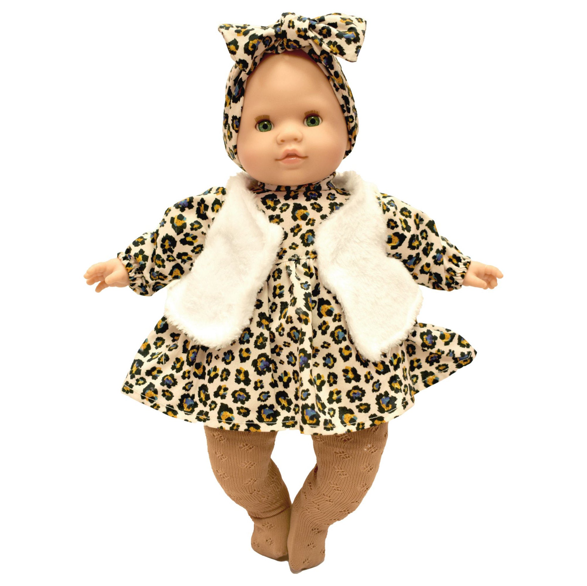 haarspangen aufbewahrung puppe Paola Reina Puppe Manu Tigerlook mit Stirnband 36cm – STEYBE FÜR KINDER