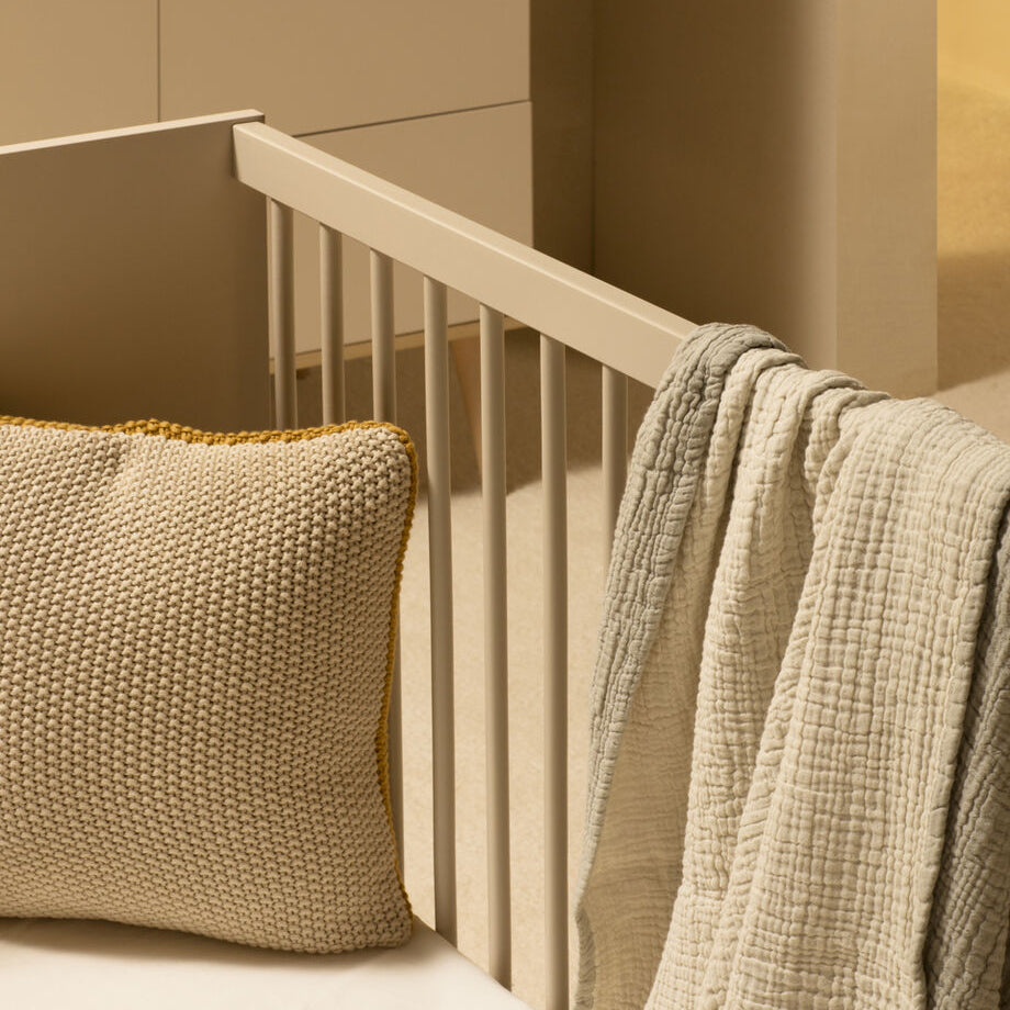 QUAX BABYBETT FLOW CLAY 140 X 70 CM