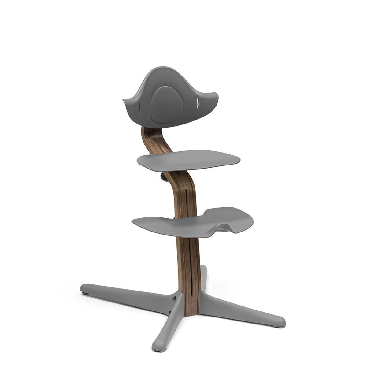 Stokke Nomi Stuhl Walnut Grey