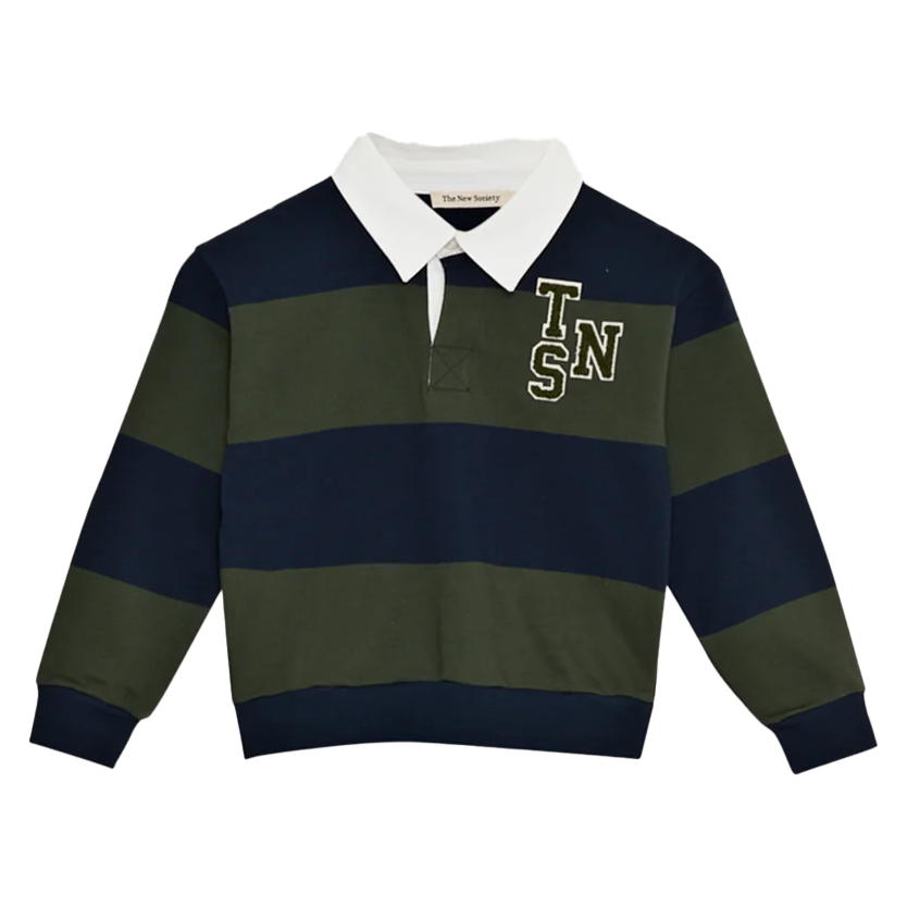 the new society Poloshirt Tomas gestreift