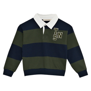 the new society Poloshirt Tomas gestreift