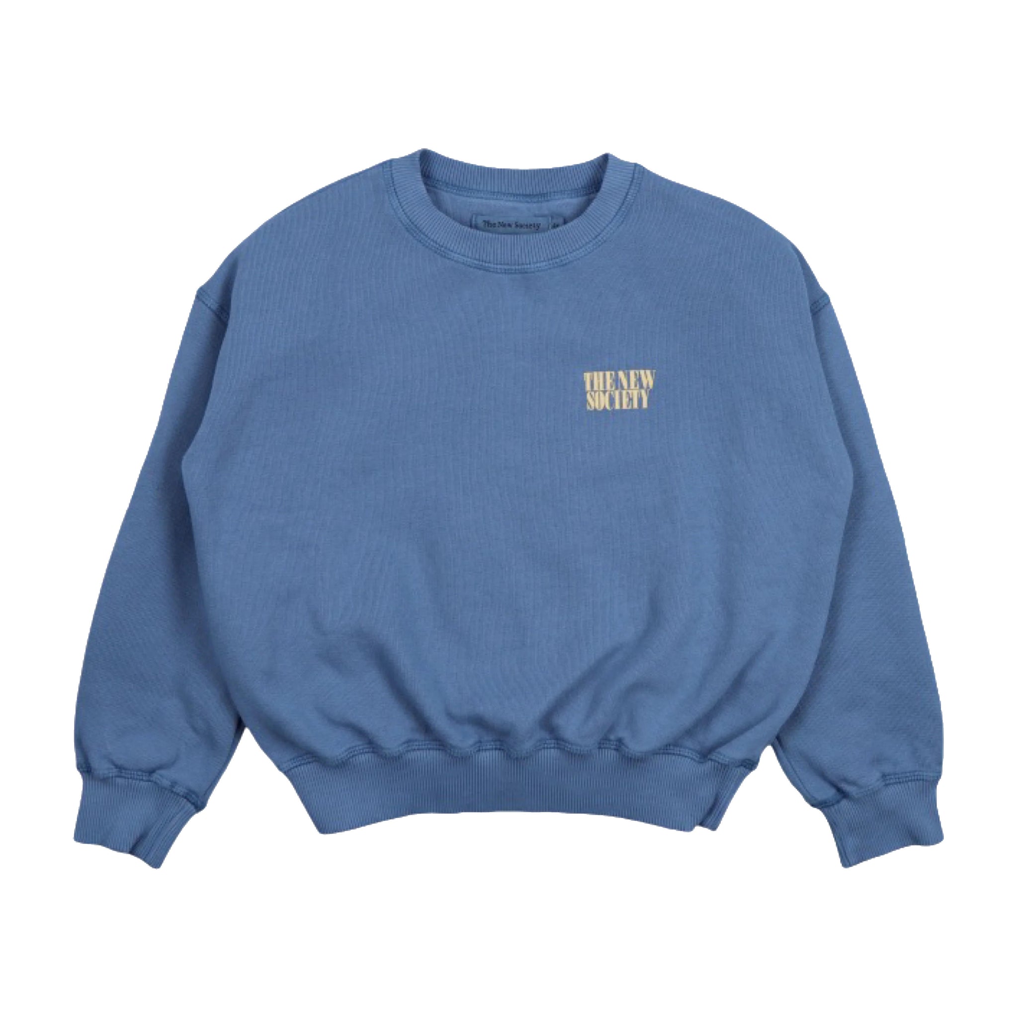the new society Sweatshirt Miguel starlight blue