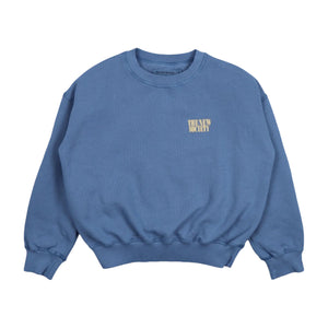 the new society Sweatshirt Miguel starlight blue