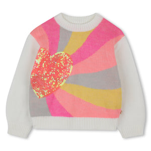 Billieblush Strickpullover ivory bunt