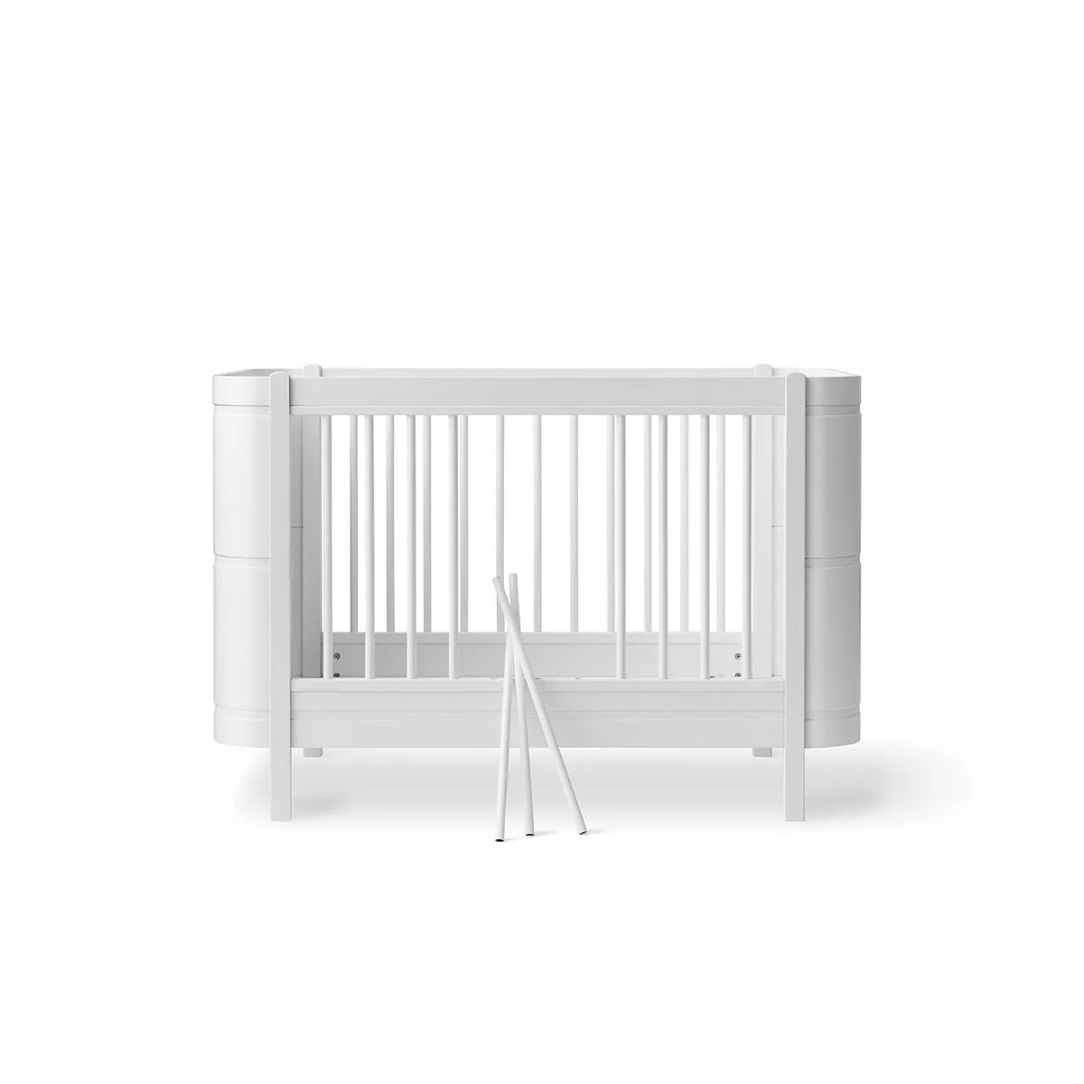 Oliver Furniture Wood mini+ Babybett weiß (ohne Umbauteile)