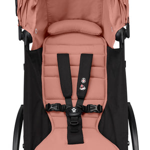 YOYO³ BUGGY GESTELL SCHWARZ, TEXTILSET GINGER
