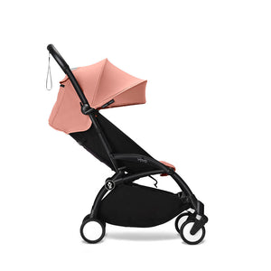 YOYO³ BUGGY GESTELL SCHWARZ, TEXTILSET GINGER