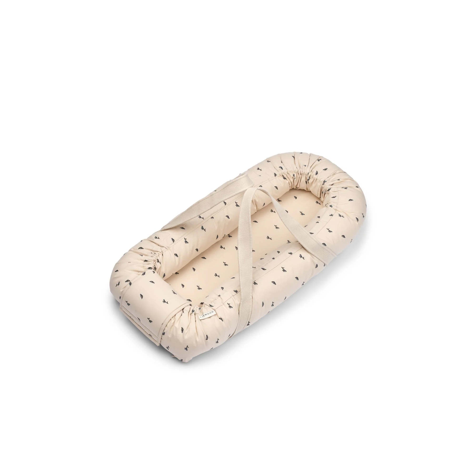 LIEWOOD GRO BABYLIFT / BABY NEST MINI WHALE / SANDY