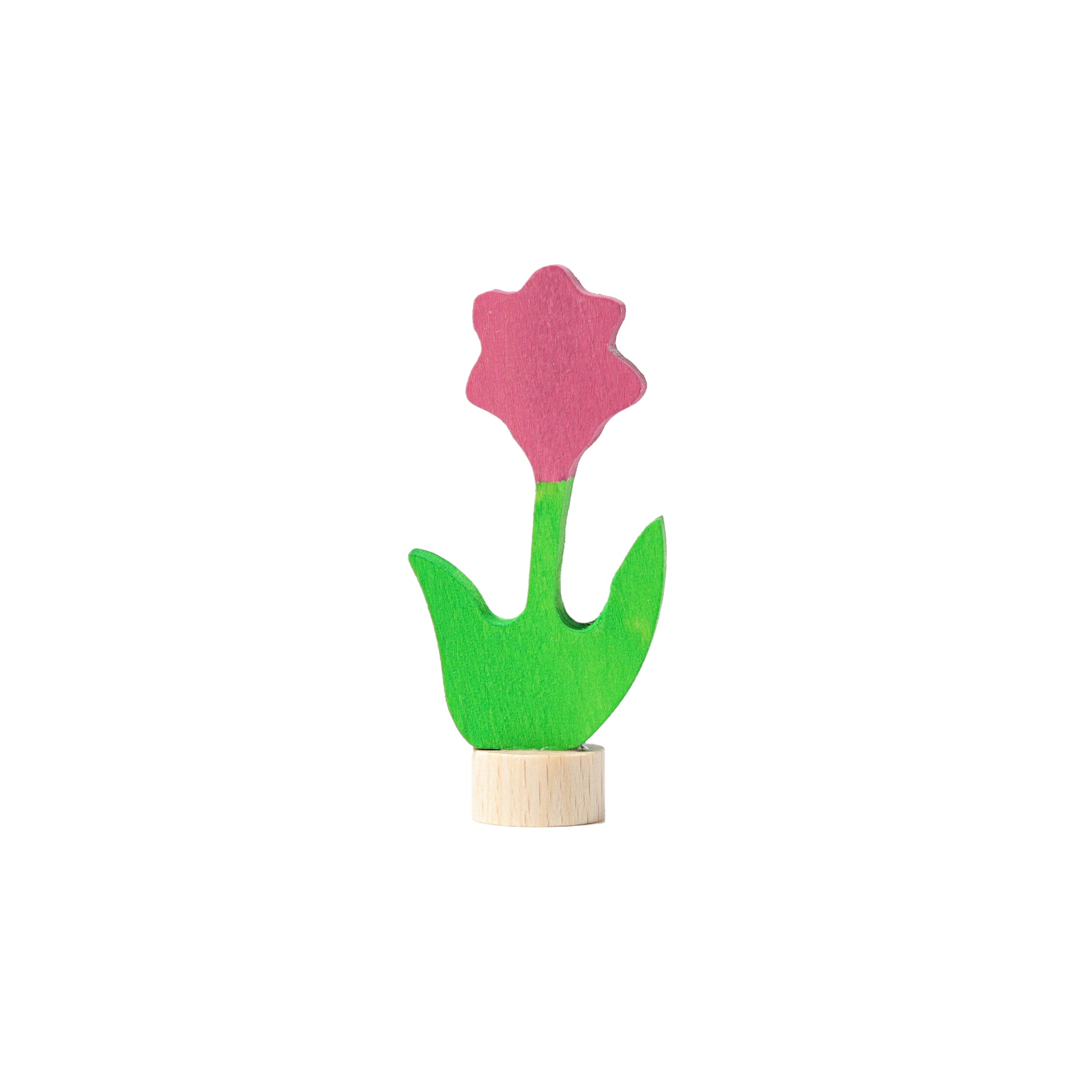 Grimms Steckfigur Blume rosa