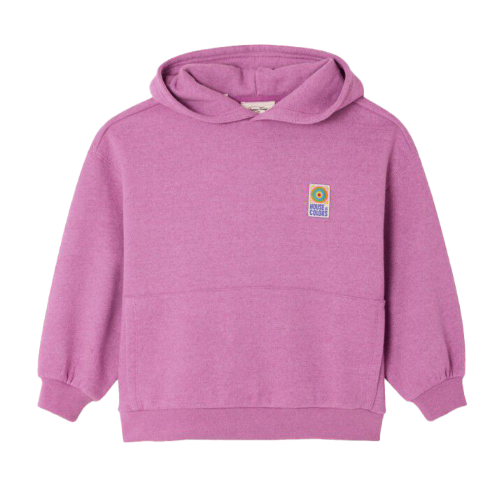 American Vintage KAPUZENSWEATSHIRT INDISCHE ROSE