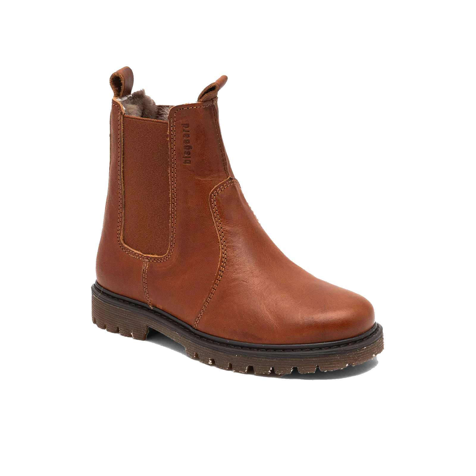 BISGAARD Stiefelette neel lamb cognac