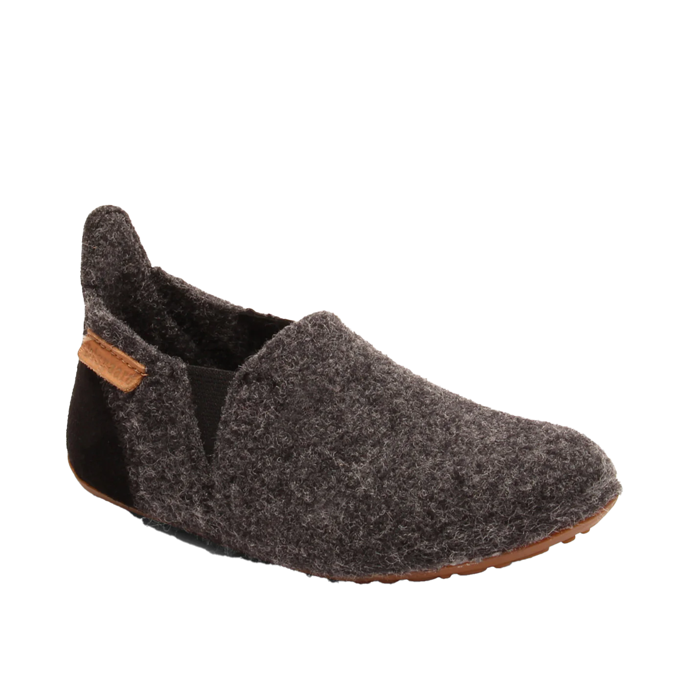 BISGAARD Hausschuh sailor wool antrachite