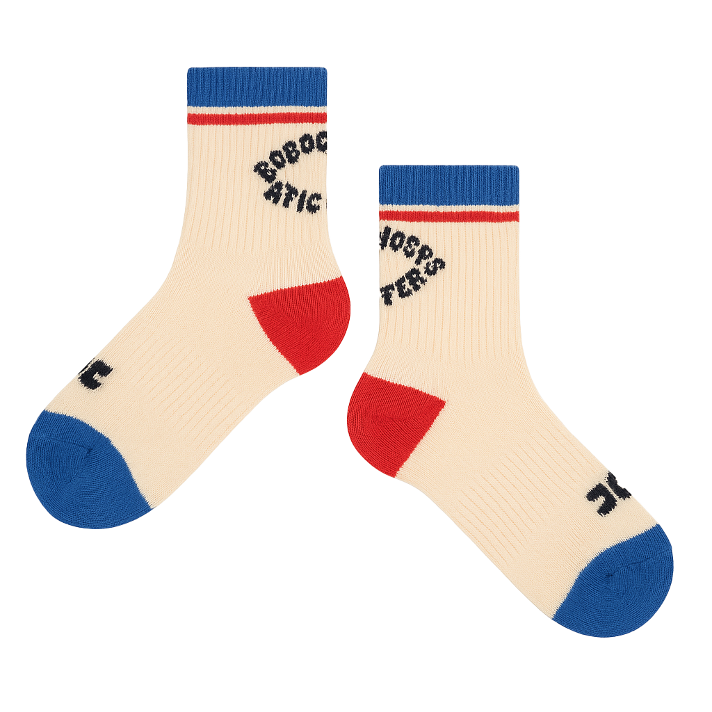 BOBO CHOSES  Socken Tic Tac Toe color block