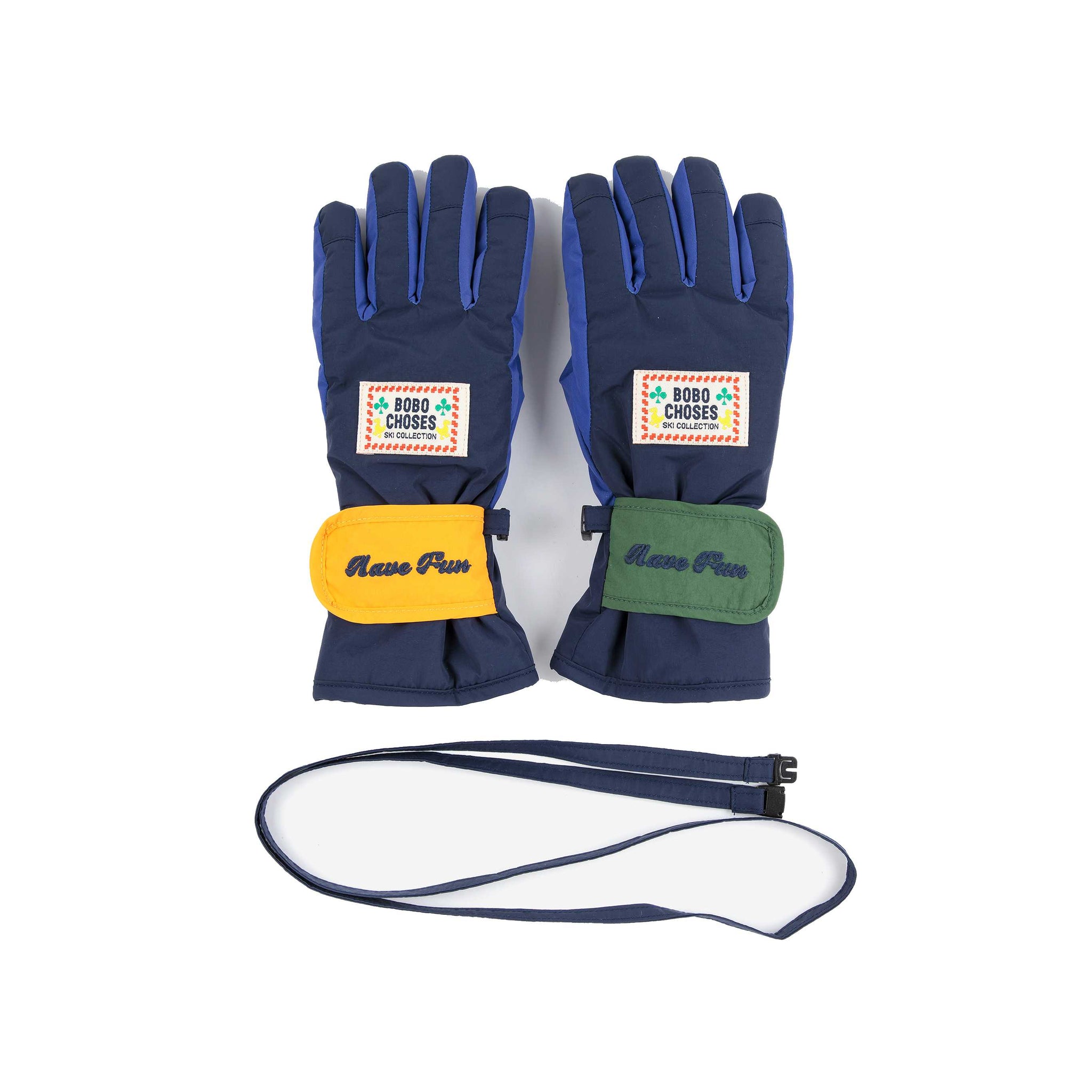 BOBO CHOSES Ski Handschuhe blau
