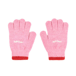 BOBO CHOSES Strickhandschuhe rosa