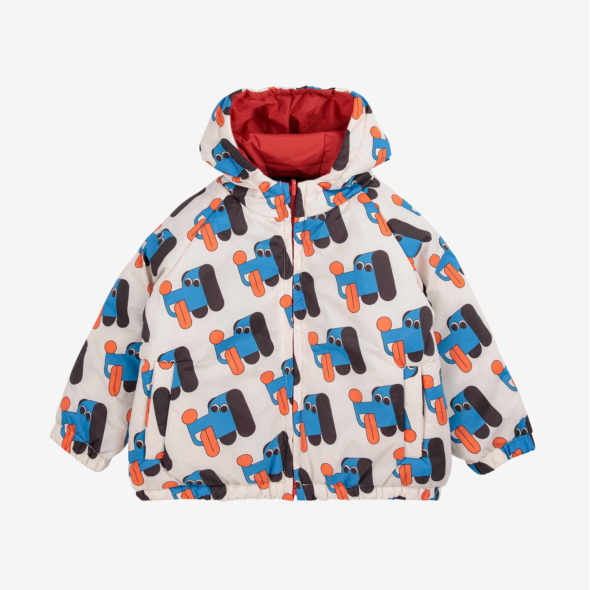 BOBO CHOSES Winterjacke Doggy Mate all over reversible