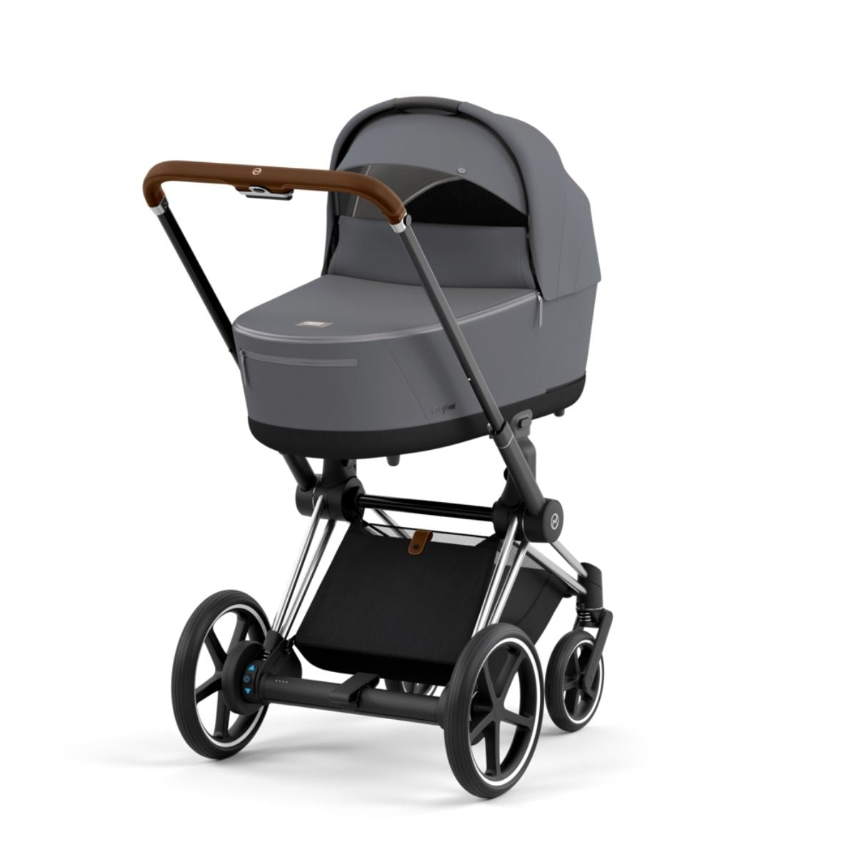 Cybex Platinum Kinderwagen e Priam chrome black, mirage grey – STEYBE FÜR KINDER