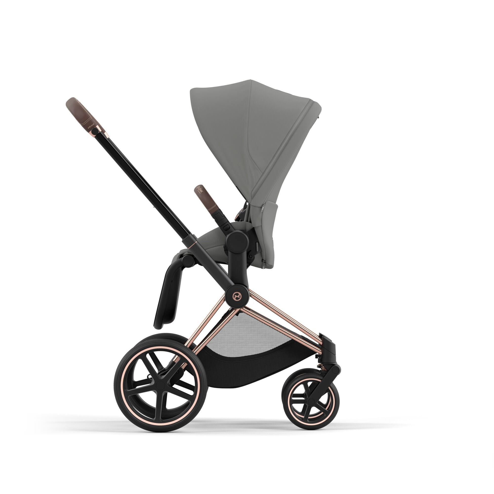 Cybex Platinum Kinderwagen e Priam Rosegold mirage grey