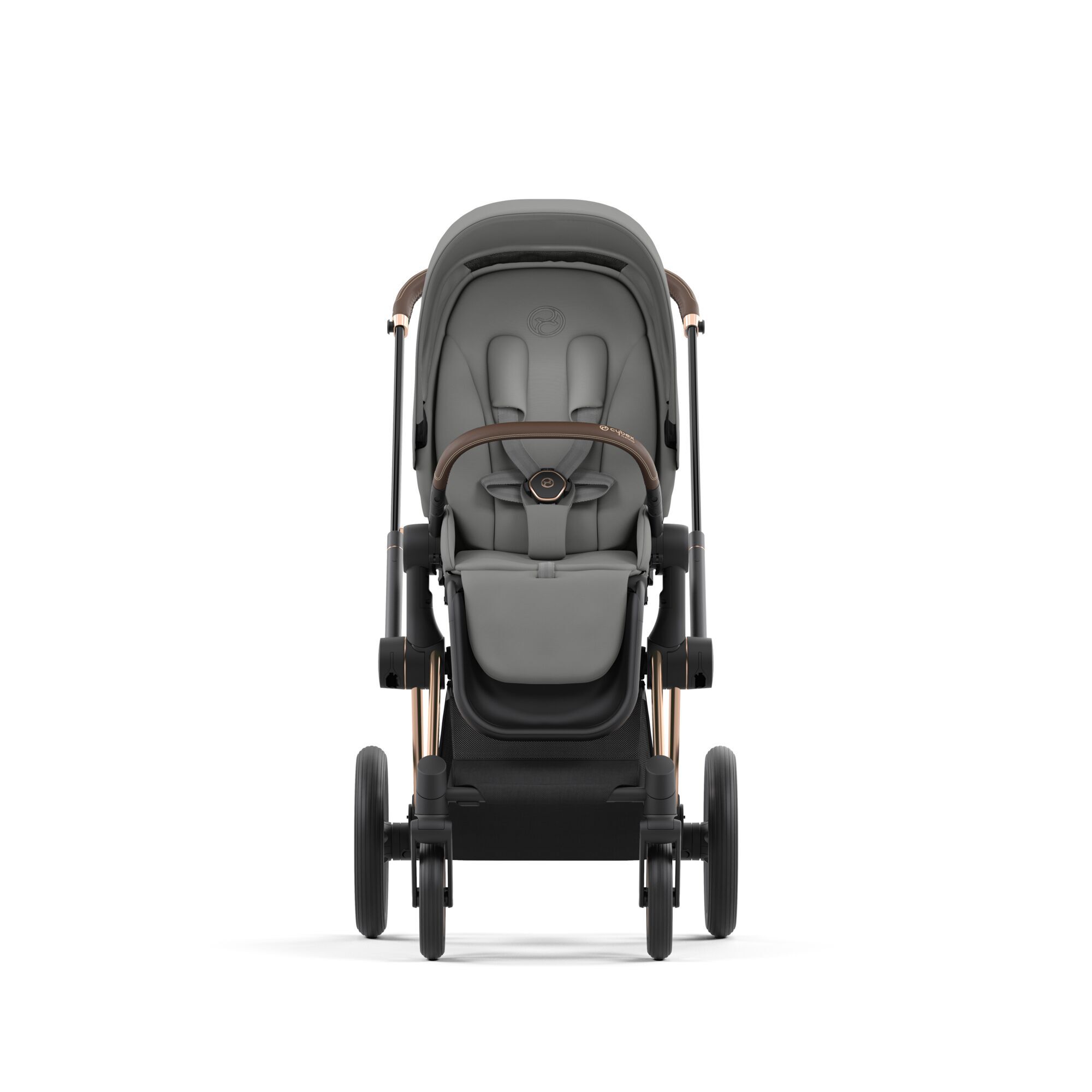 Cybex Platinum Kinderwagen e Priam Rosegold mirage grey
