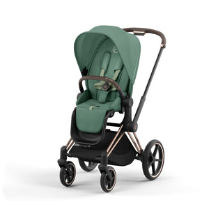 Cybex Platinum Kinderwagen e Priam Rosegold leaf green
