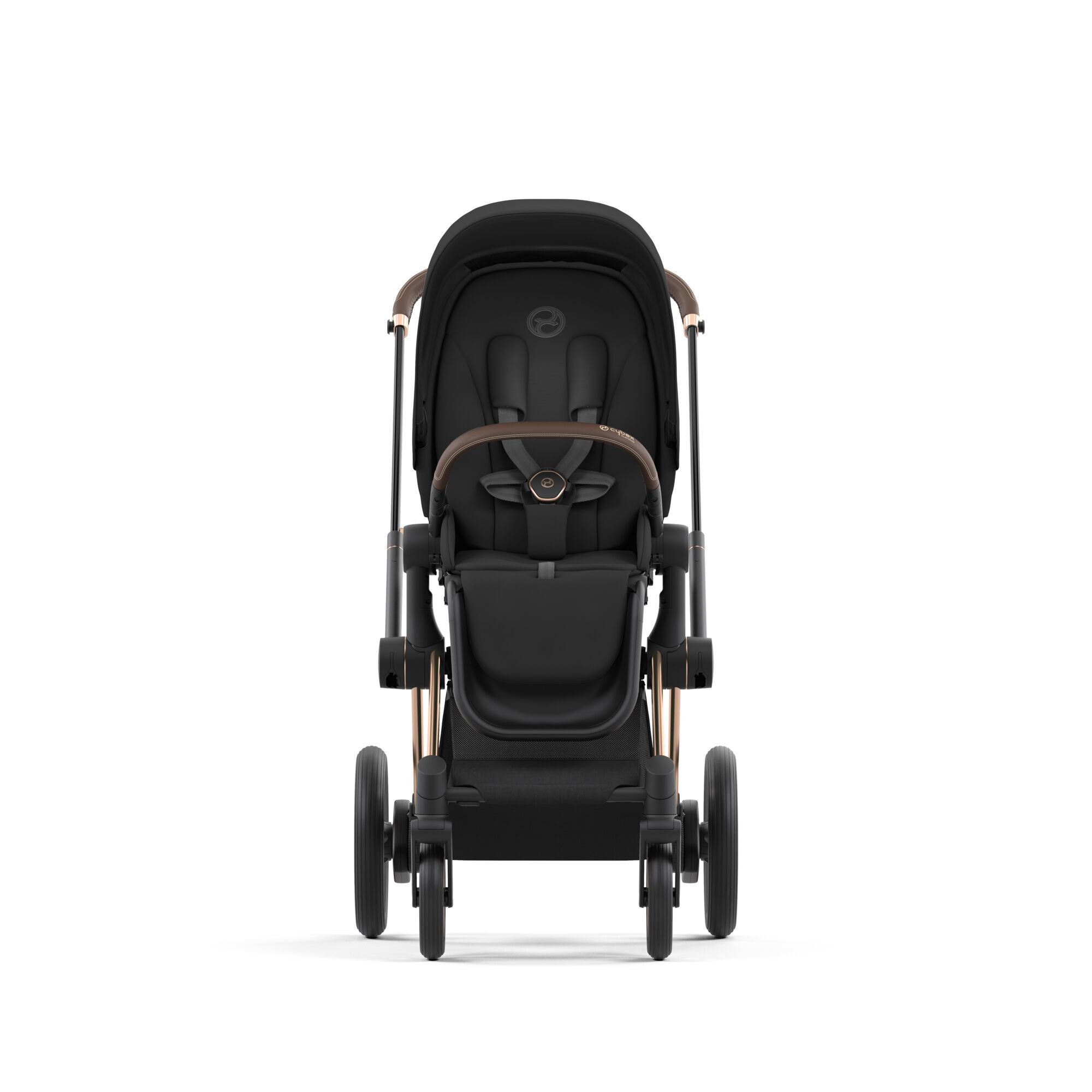 Cybex Platinum Kinderwagen e Priam Rosegold sepia Black