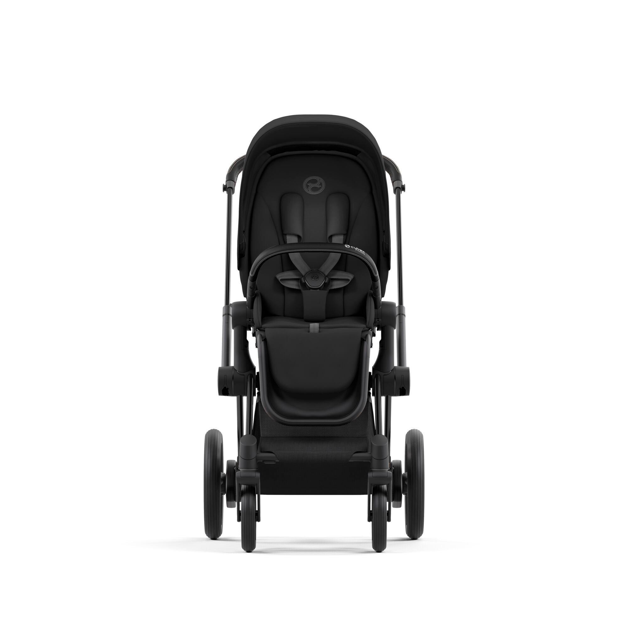 Cybex Platinum Kinderwagen e Priam matt schwarz sepia black