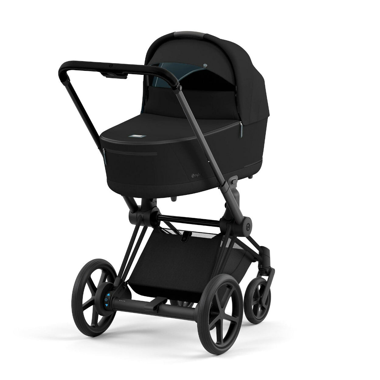 Cybex Platinum Kinderwagen e Priam matt schwarz sepia black – STEYBE FÜR KINDER