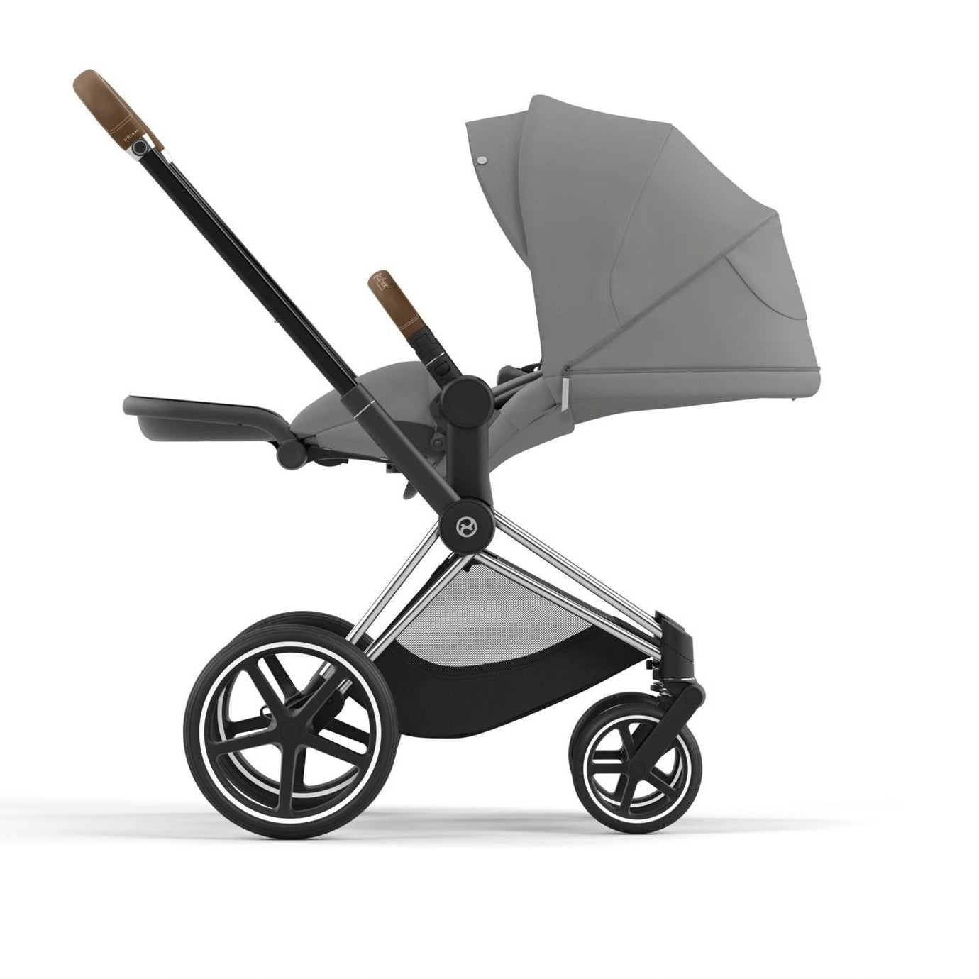 CYBEX Platinum Kinderwagen PRIAM  chrome, grau