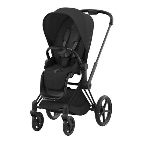 CYBEX Platinum Kinderwagen PRIAM matt schwarz, schwarz