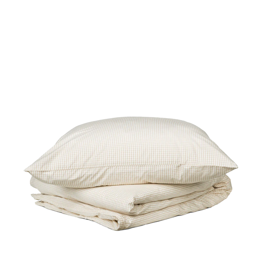 Dear April Agnes Erwachsenen Bettwäsche, mini check  135x200 / 80x80 cm