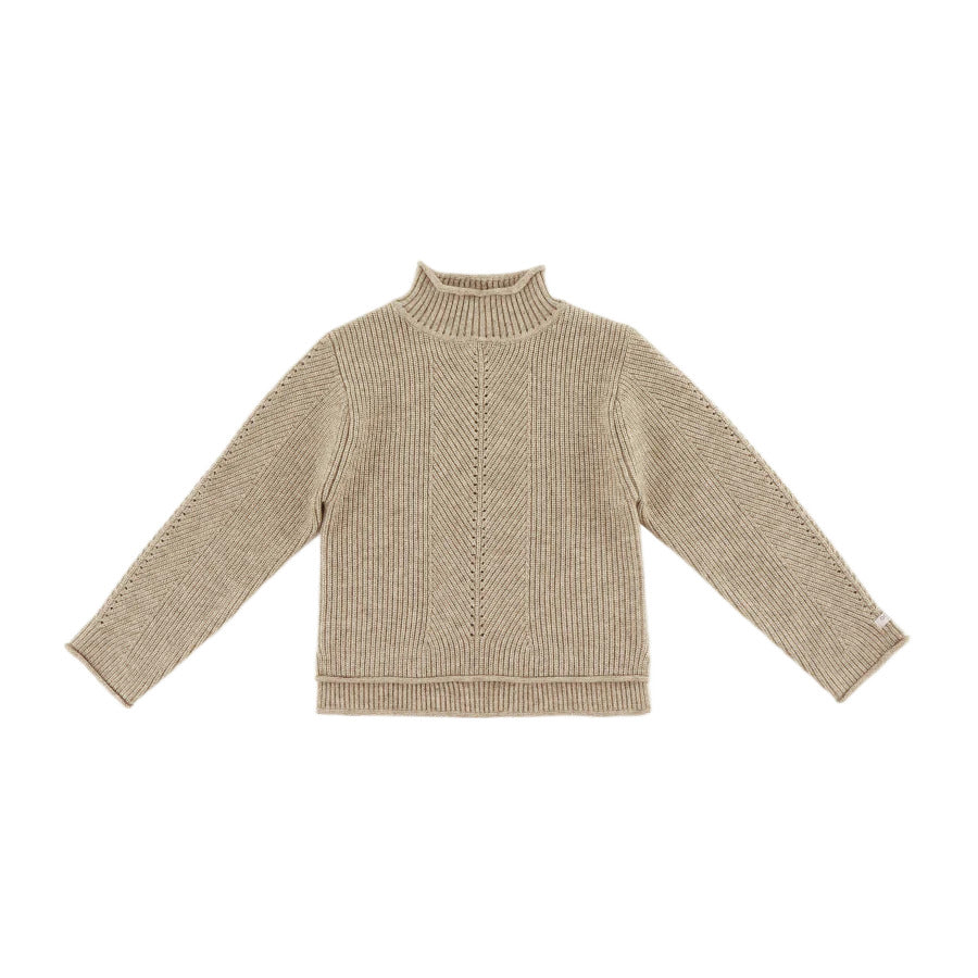 Donsje Strickpulli Caseley Sesame Melange