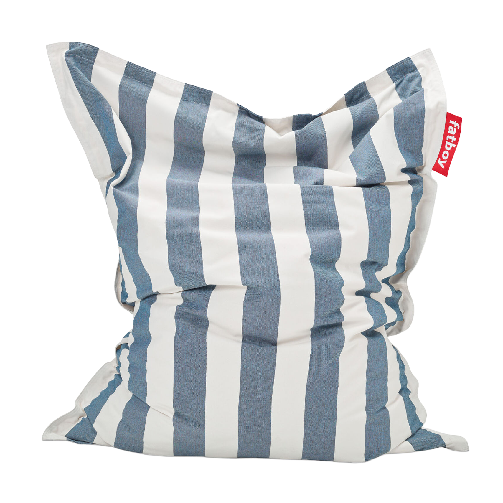 Fatboy the orginial outdoor Sitzsack stripe ocean blue – STEYBE FÜR KINDER