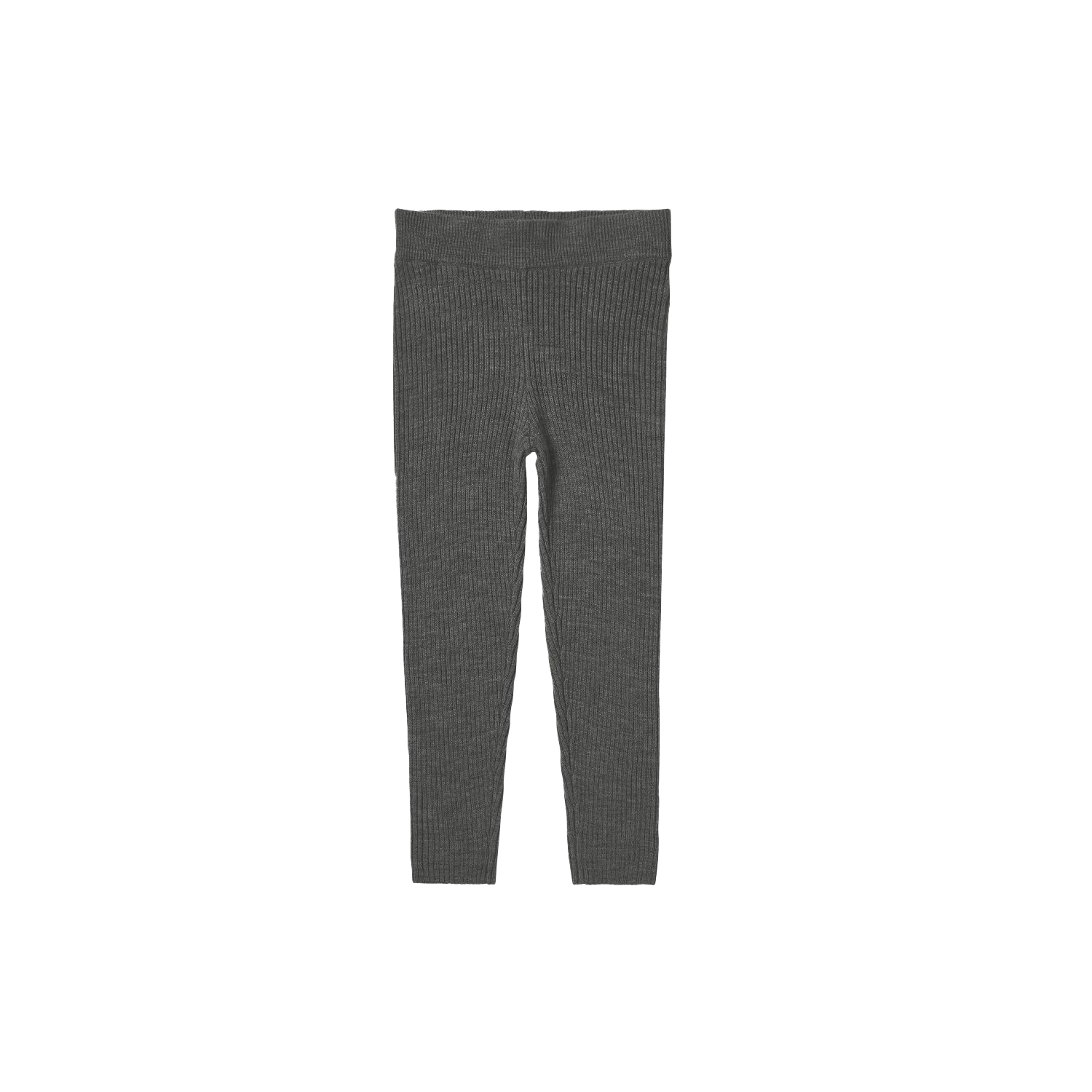 FUB LEGGINGS RIB , GREY MELANGE