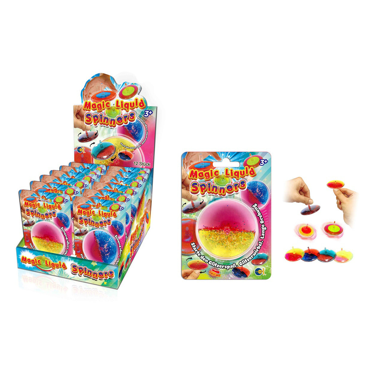 magic liquid spinner