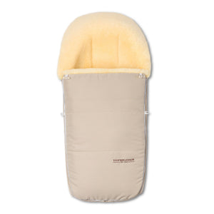 schlafsack polaris Hofbrucker Polaris Fußsack beige – STEYBE FÜR KINDER
