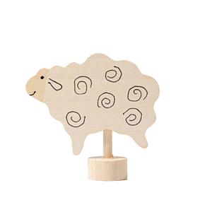 Grimms STECKFIGUR STEHENDES SCHAF