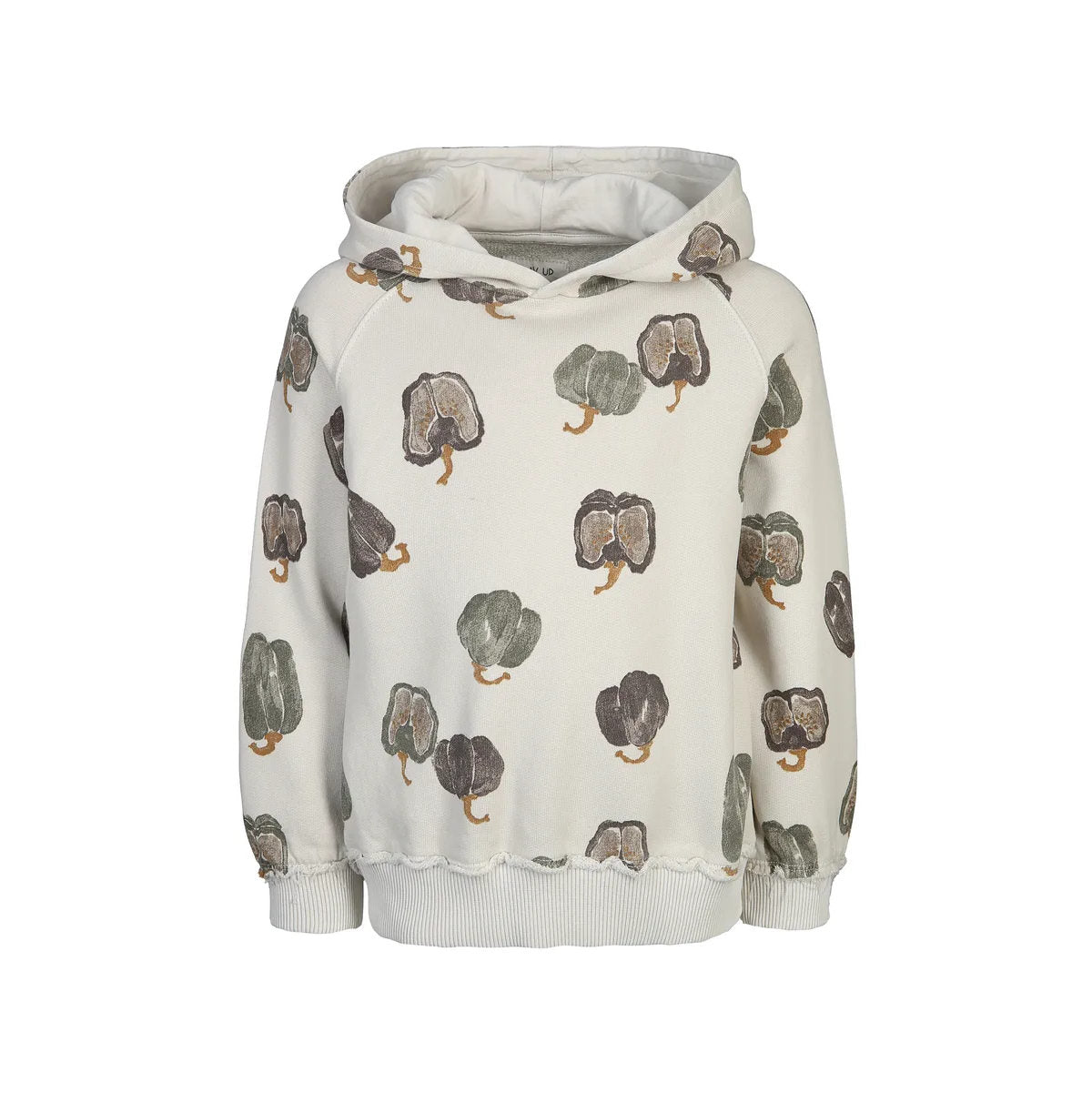 PLAY UP KAPUZENSWEATSHIRT MIT Paprika-Print OAT