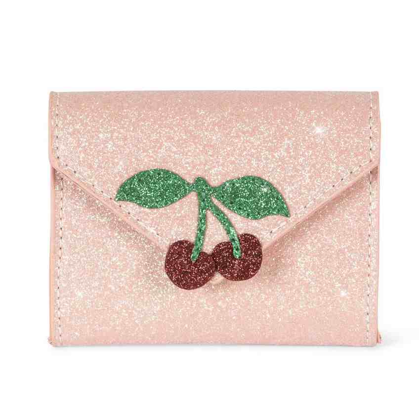 KONGES SLOJD Geldbeutel LOVE LETTER PINK GLITTER