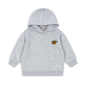 Konges Slojd LOU KAPUZENSWEAT GREY MELANGE