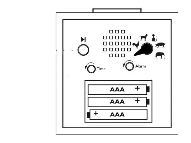KooKoo Kinderwecker KidsAlarm weiß