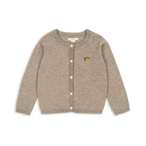 Konges Slojd Mattou Strickjacke light brown