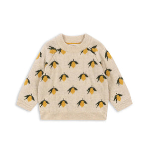 Konges Slojd Belou Strickpulli lemon